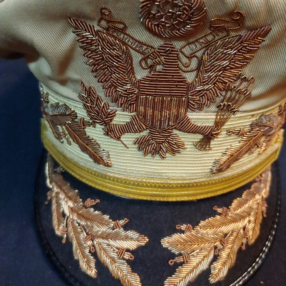 WWII Visor Generals hat - Picture 4 of 11